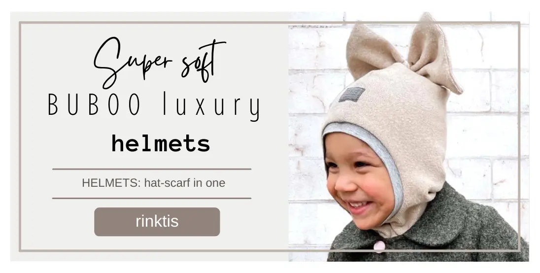 Luxury children's balaclava for autumn, spring or winter